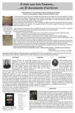 La lecture des documents se fait grâce au .PDF en bas de l'article de cette page.